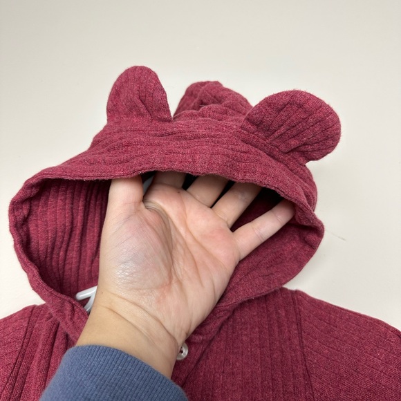 kate quinn Burgundy Hooded Baby Wear - Picture 2 of 6